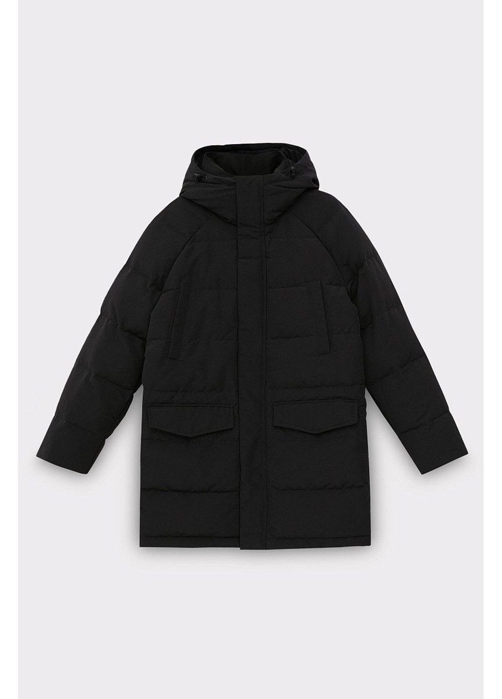 Чорний зимній Пуховик Finn Flare