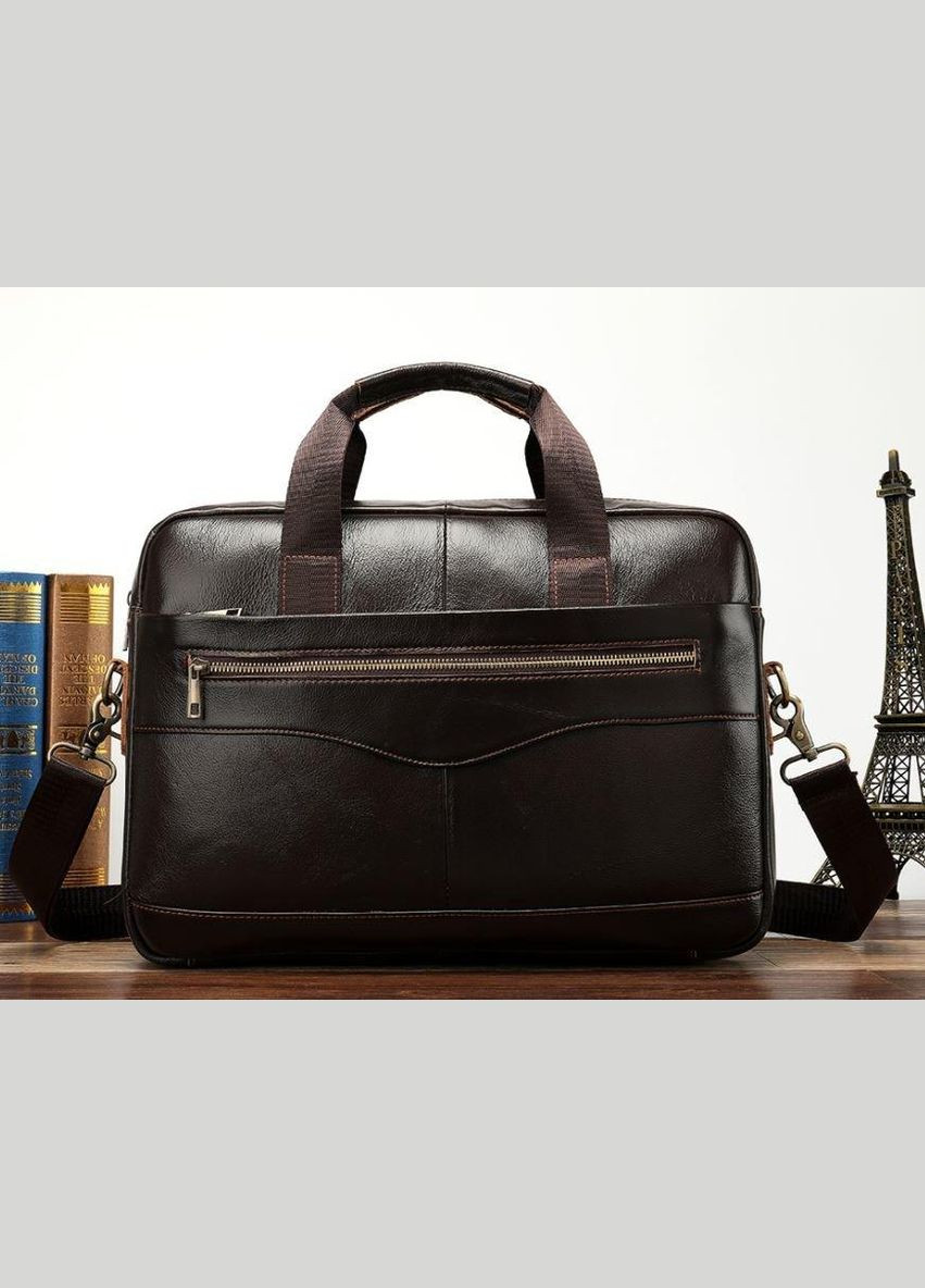 Сумка чоловіча під ноутбук 14669 Коричнева Vintage (298567926)