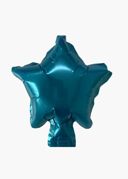 Фольгована зірка 5"(12см) блакитна, Китай No Brand (302314000)