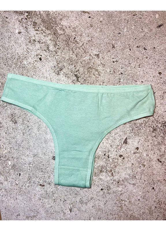 Труси жіночі з органічної бавовни з мереживом UOKIN Танга (370368960)