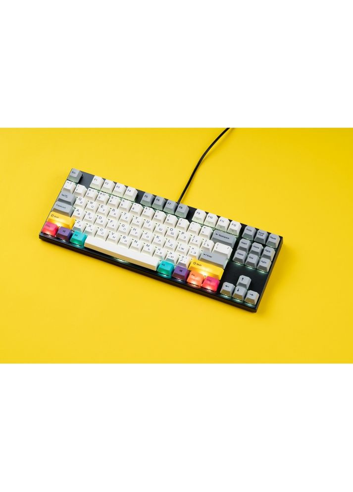 Клавиатура APT87 CMYK C-TK Brown White Led (A92A024D3A5A17A007) Varmilo (344456292)