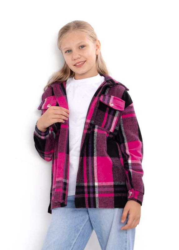 Оливковковая (хаки) повседневный рубашка в клетку Носи своє с длинным рукавом