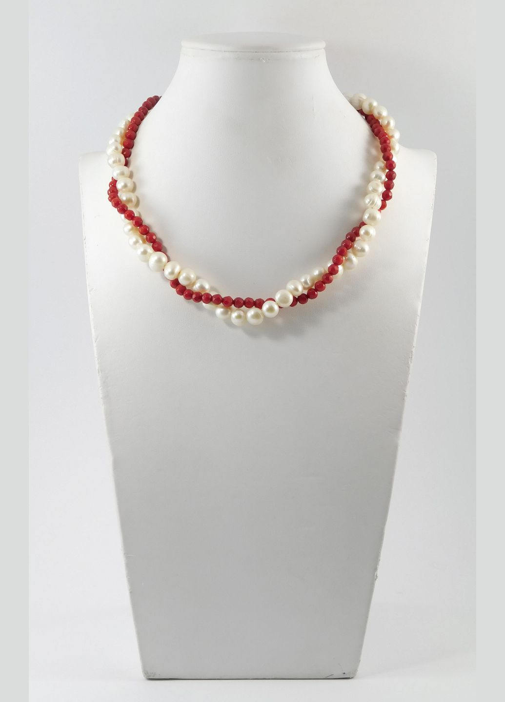 Ожерелье "Дыхание любви" Жемчуг, Коралл Fursa fashion (322316255)