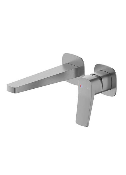 Змішувач для умивальника настін. прихов. монтажу PVD GUN METAL 4529-810-61 MALAGA Kfa Armatura (368150080)