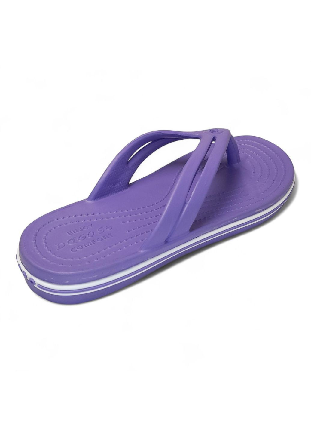Фиолетовые спортивные женские вьетнамки фиолетового цвета размер 41 (26,5 см) Dago