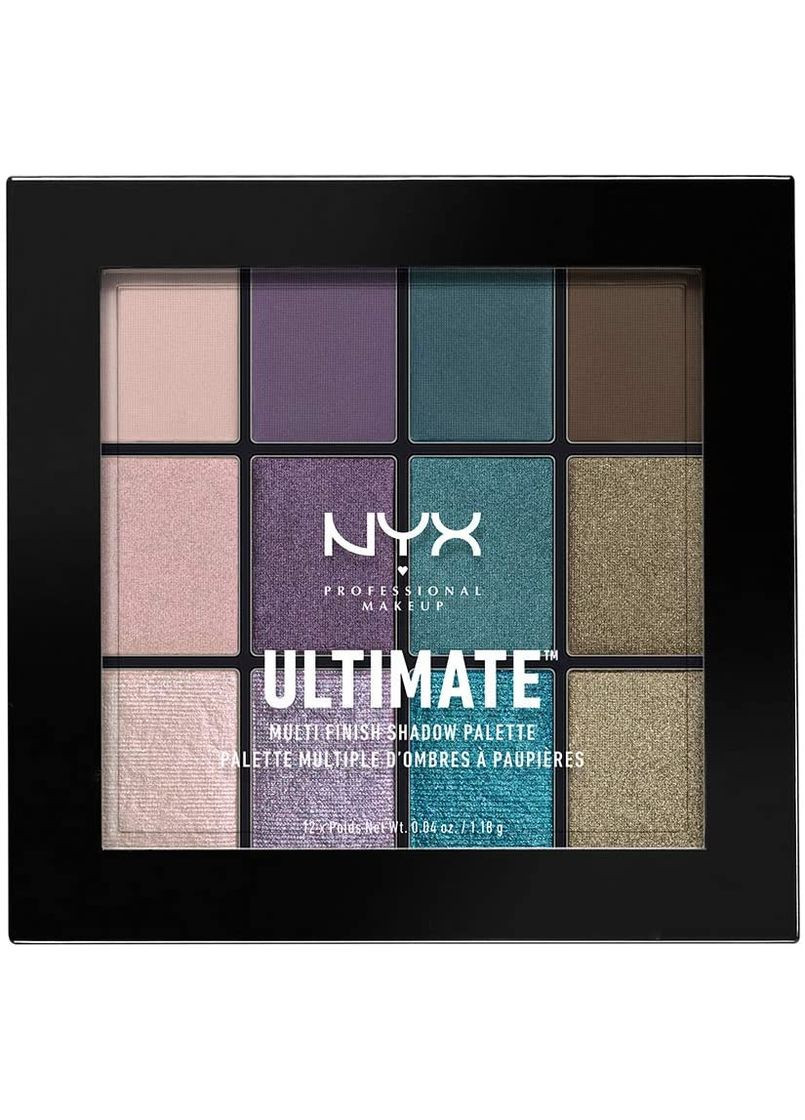 Палітра тіней для повік Ultimate MultiFinish Shadow Palette 07 Smoke Screen NYX Professional Makeup (280266048)