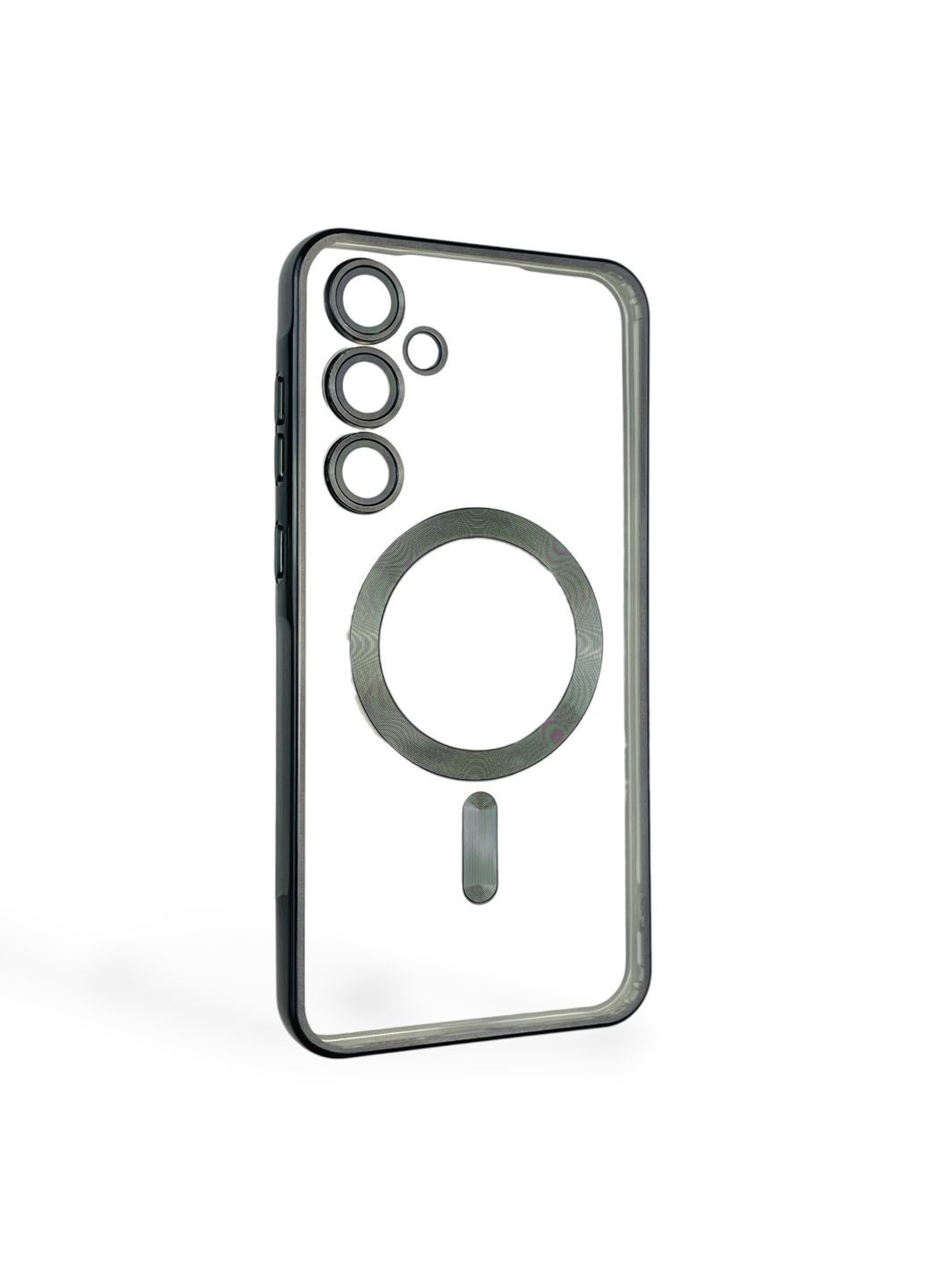 Чохол для Galaxy A55 5G (SM-A556B) з лінзами на камері з MagSafe на самсунг а55 5г чорний Samsung (366386500)