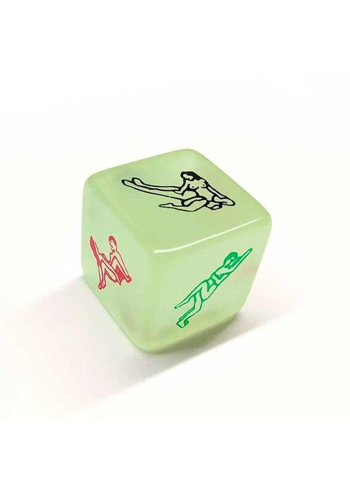 Романтическая игра люминесцентный кубик "Повороты судьбы" - Sex кубик No Brand (370290091)