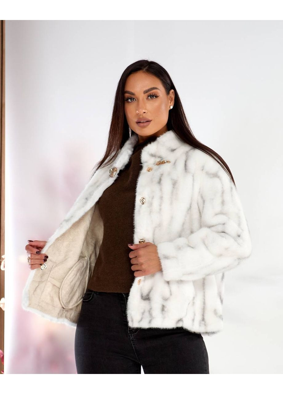 Полушубок из искусственной норки Hand Made (361680485)