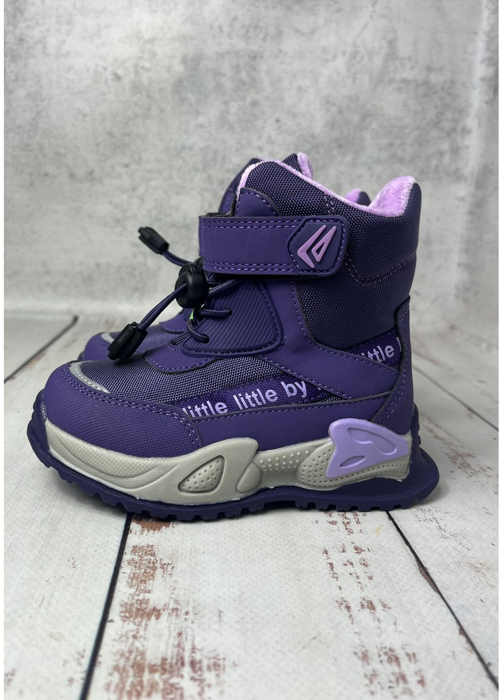 Черевики зимові дитячі на дівчинку Kimbo-o Фіолетовий (417) Kimboo (367851614)