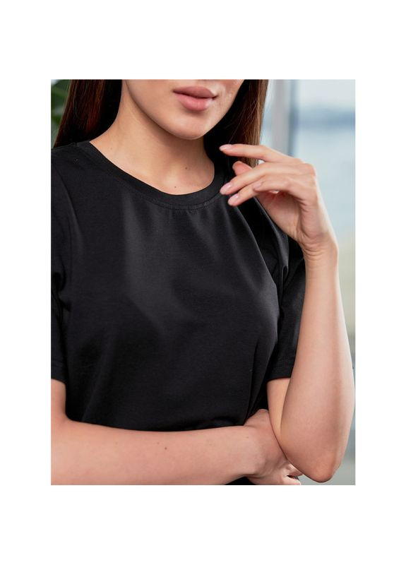 Базова жіноча футболка, Розмір Одягу S, Колір Чорний Badger - (358199354)