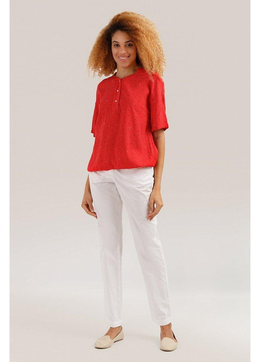 Червона літня блузка s19-14080-420 Finn Flare