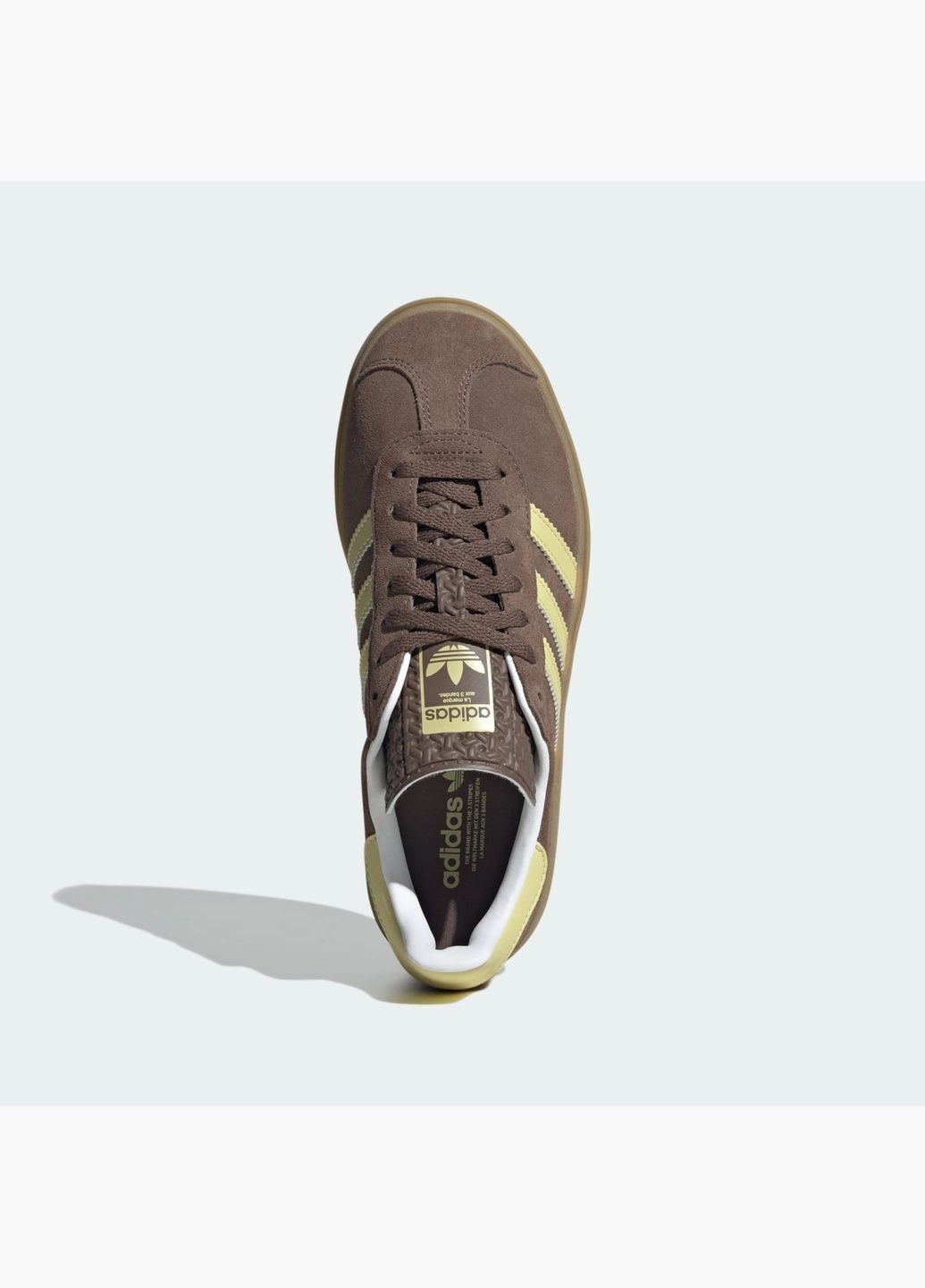 Кроссовки женские Gazelle Bold W Brown JI2697 adidas коричневые (335013219)