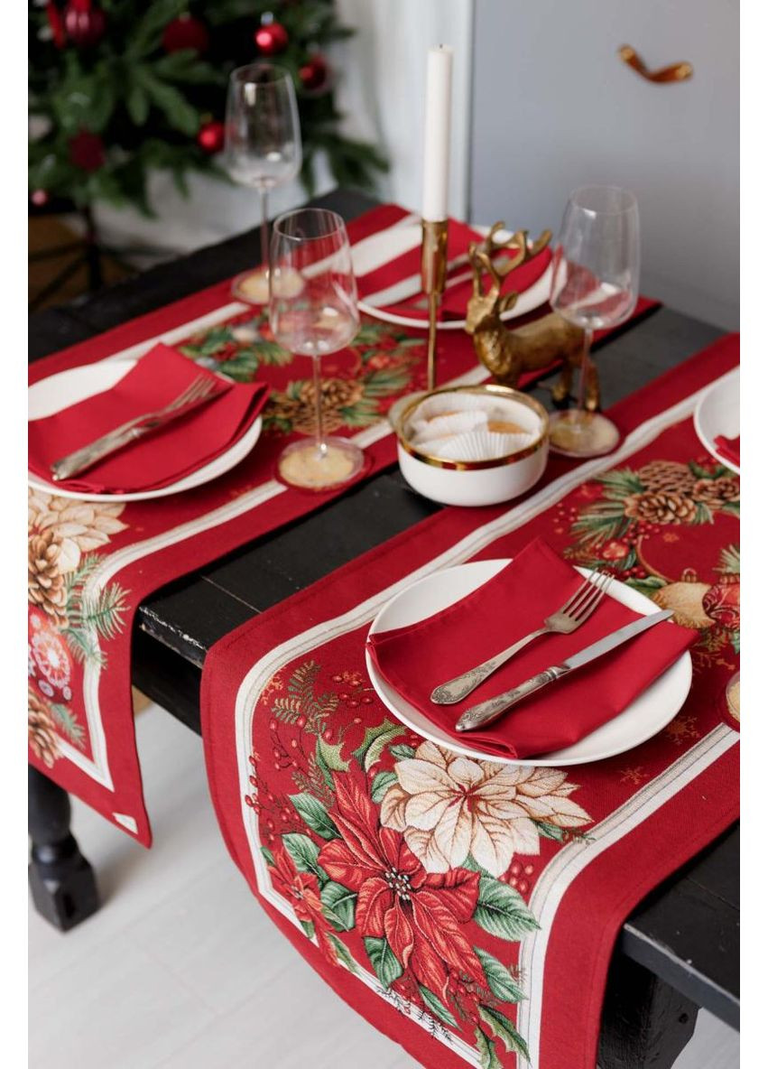 Раннер на стол гобеленовый 35х100 см PRESENT Прованс (366970058)