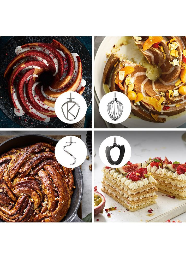 Кухонна машина Titanium Chef Baker XL KVL 85.124 SI Kenwood (344899415)