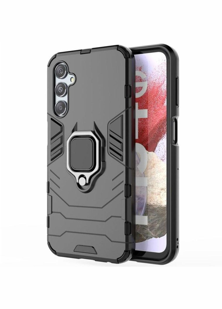 Чехол бампер Ring Armor для телефона Samsung Galaxy A05s (SM-A057) - Black Primolux (332994183)