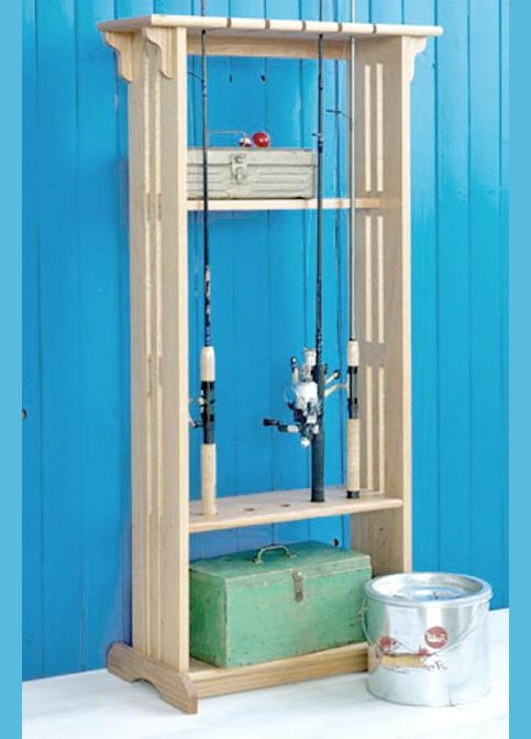 Органайзер для удочек из дерева Есей бланже (РЫБ-002401) No Brand (328911195)