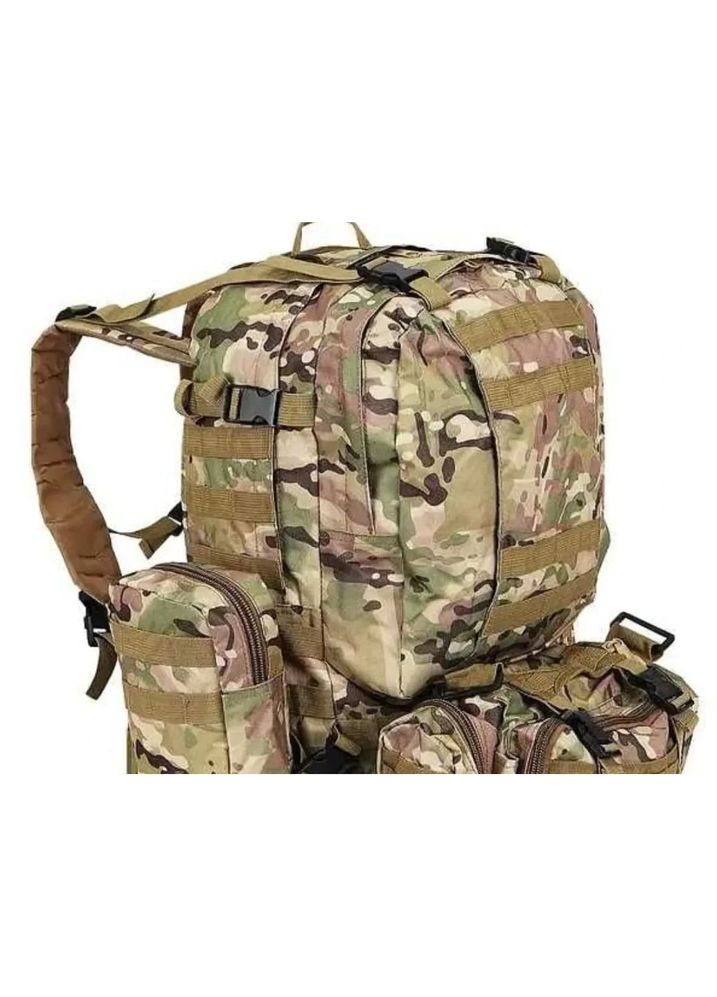 Тактичний рюкзак 55 л, військовий рюкзак для полювання з водовідштовхуванням No Brand (361669612)