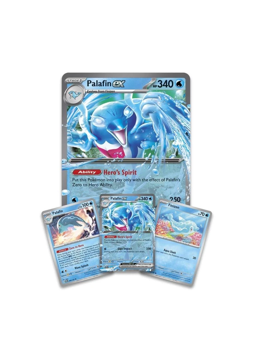 Коллекционная карточная игра Pokemon: Palafin ex Box Pokemon TCG (387188299)