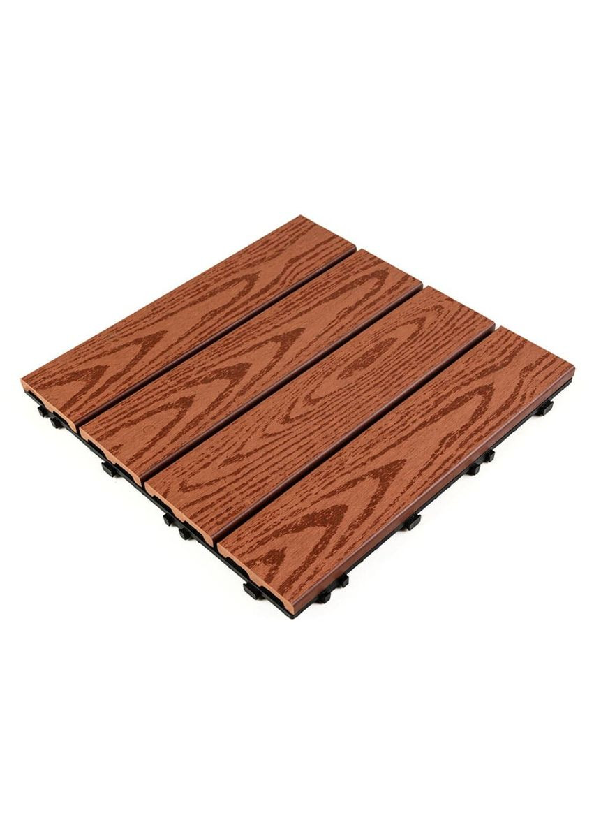 Композитная плитка WPC красное дерево 30*30CM*2СM(D) SW-00001707 No Brand (316051170)