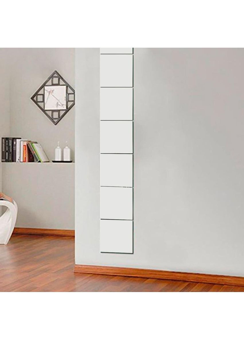 Дзеркало акрилове самоклеюче 295х295х2мм SW-00000749 Sticker Wall (354655421)