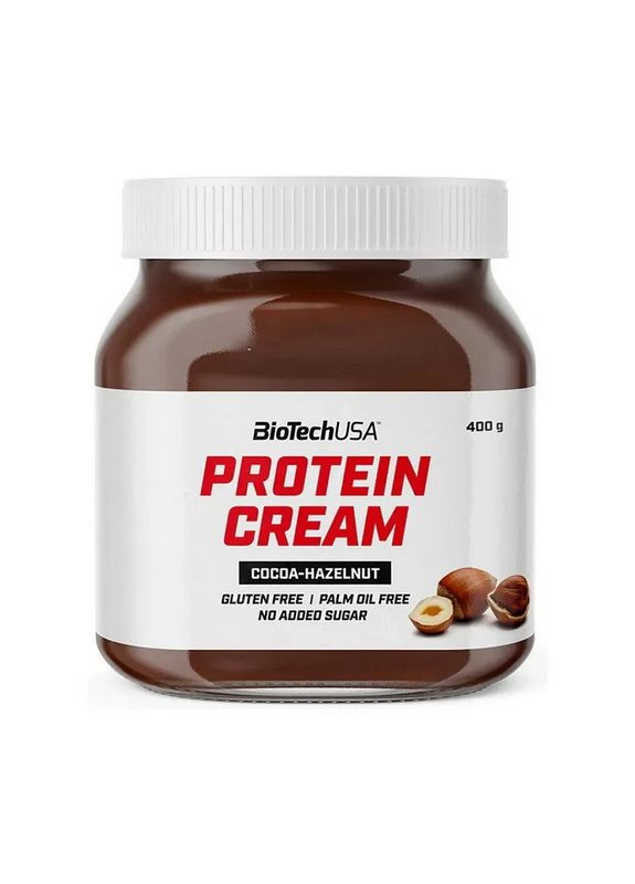 Протеиновая паста Protein Cream, соленая карамель, 400 г Biotech (362027186)