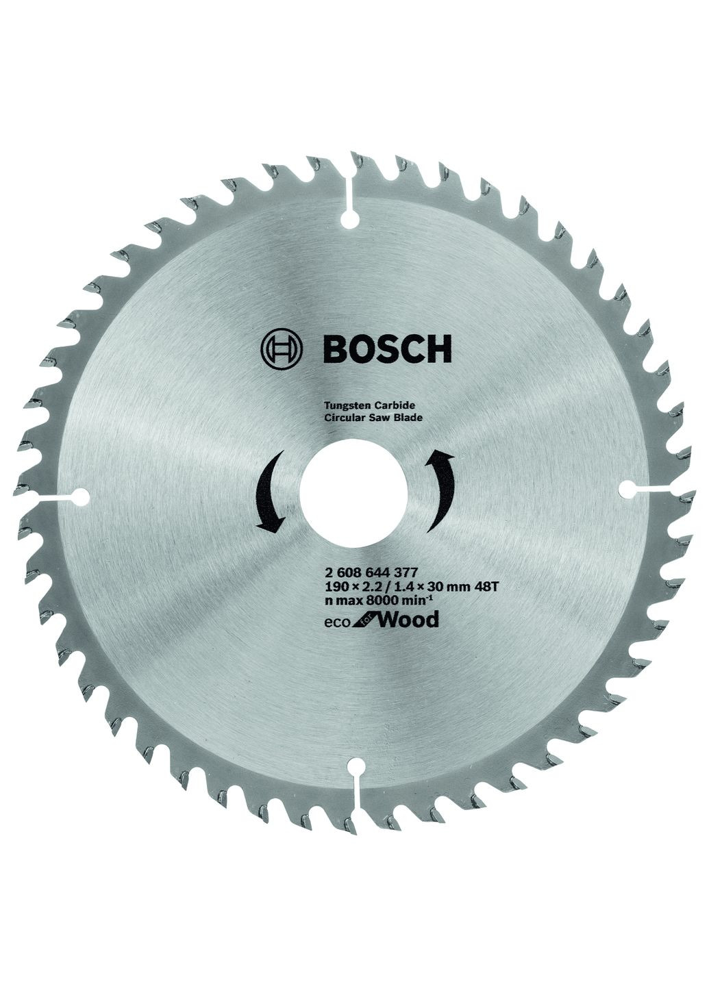 Пильный диск Eco for Wood (190x30x2.2 мм, 48 зубьев) по дереву (23426) Bosch (295041636)