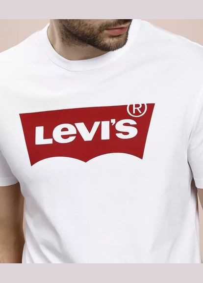 Белая футболка с коротким рукавом Levi's