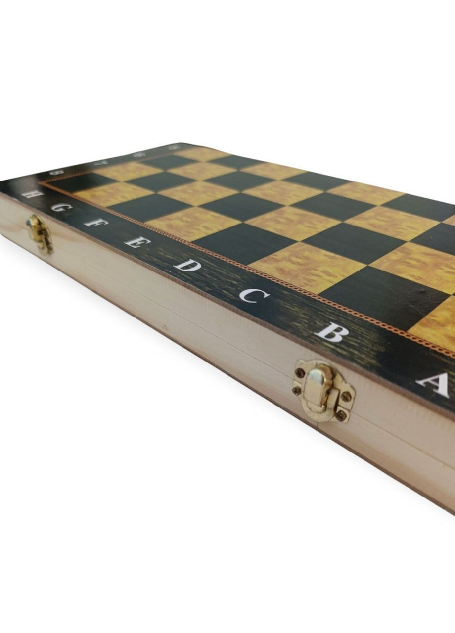 Настольная деревянная игра 3 в 1 S4042 доска 39 х 39 см SNS (361034139)