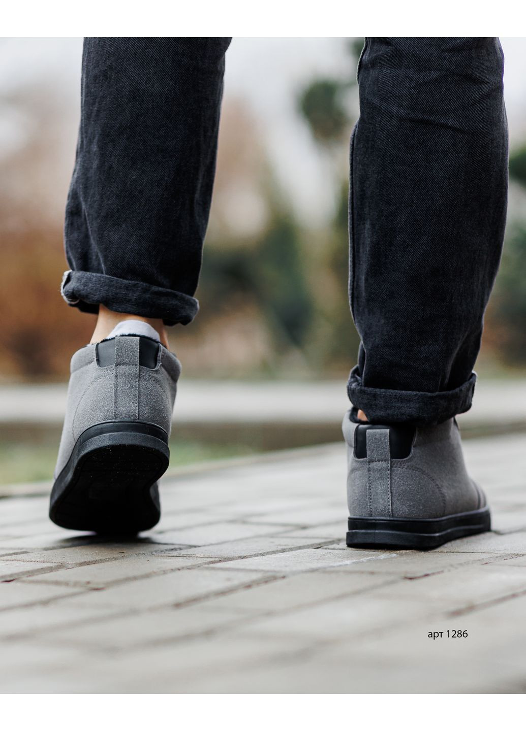 Зимові черевики-кеди Classic Grey Stilli (369720318)