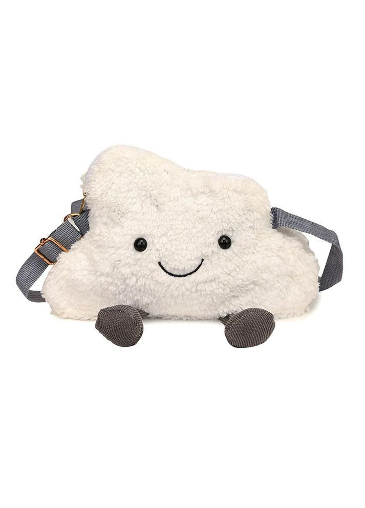 Мягкая плюшевая сумочка облачко белое (NR0239) No Brand (317252685)