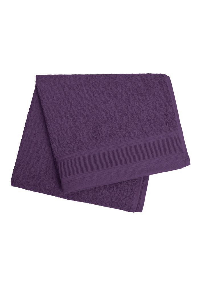 IDEIA полотенце махровое 50х90 см натали щел. 360 грм/м2 фиолет фиолетовый производство - Узбекистан