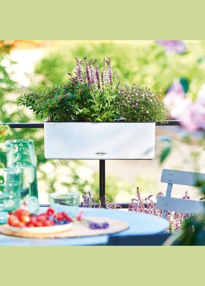 Розумний вазон Balconissima 40 7,5 л сірий 13684 Lechuza (316627708)