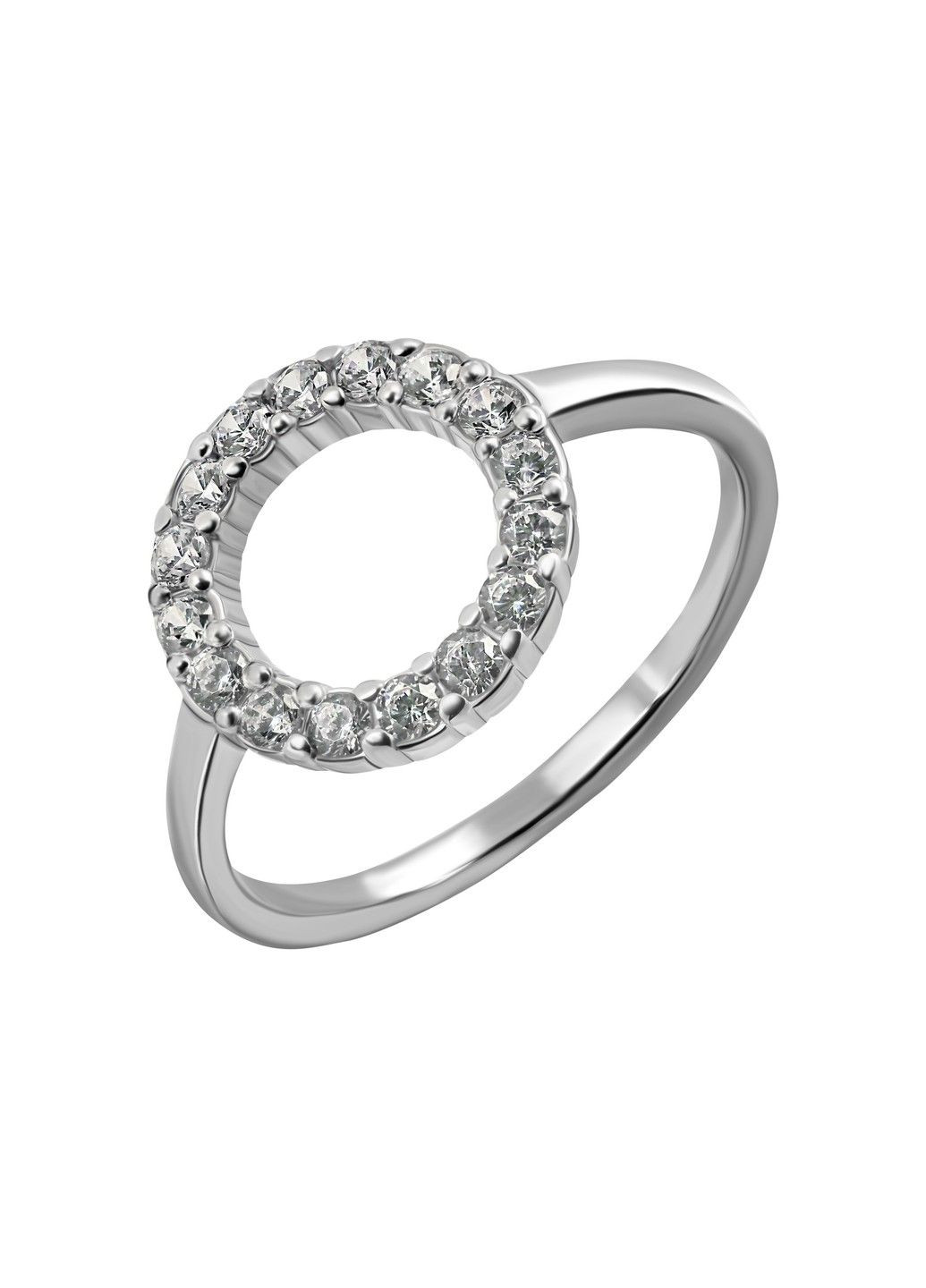 Серебряное кольцо с фианитами 18,5р UMAX (291018312)
