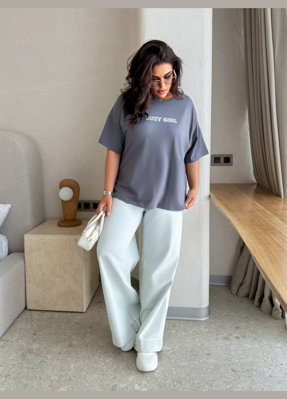 Футболка женская оверсайз Style Point - (339606663)