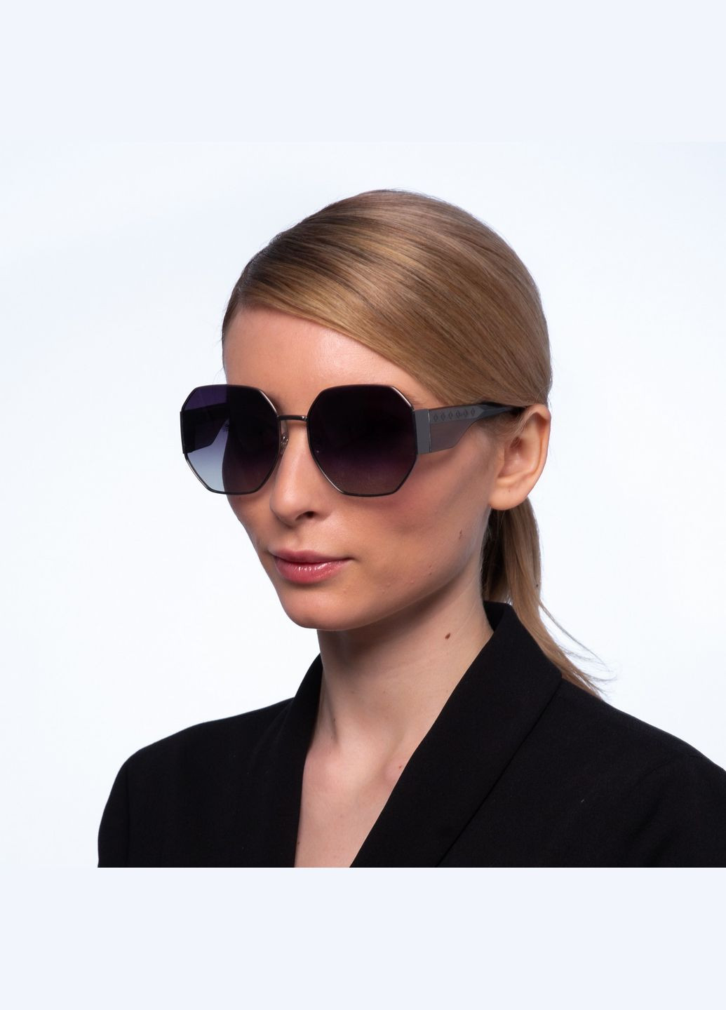 Солнцезащитные очки с поляризацией Геометрия женские LuckyLOOK 093-935 (289358238)
