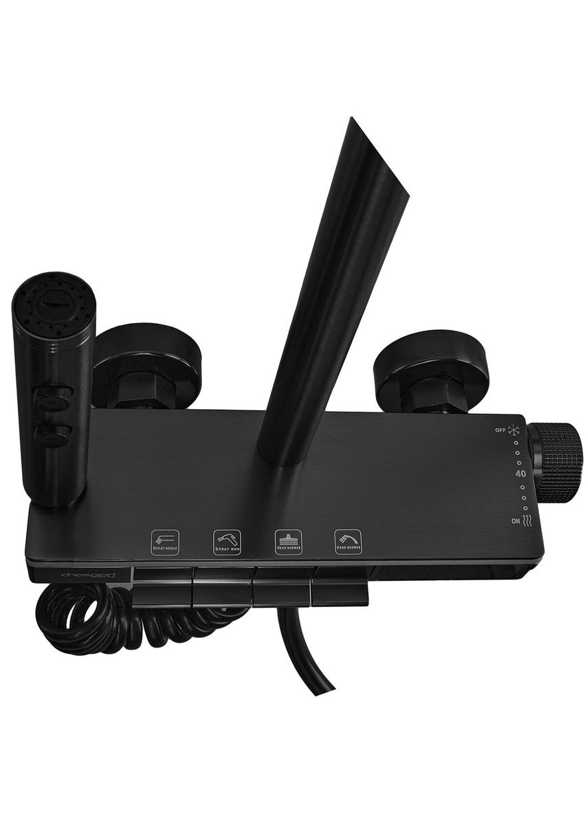 Душова колона PBL-009-J Black зі змішувачем з кнопковим перемикачем, 4 режими (CH6499) Champion (321194526)