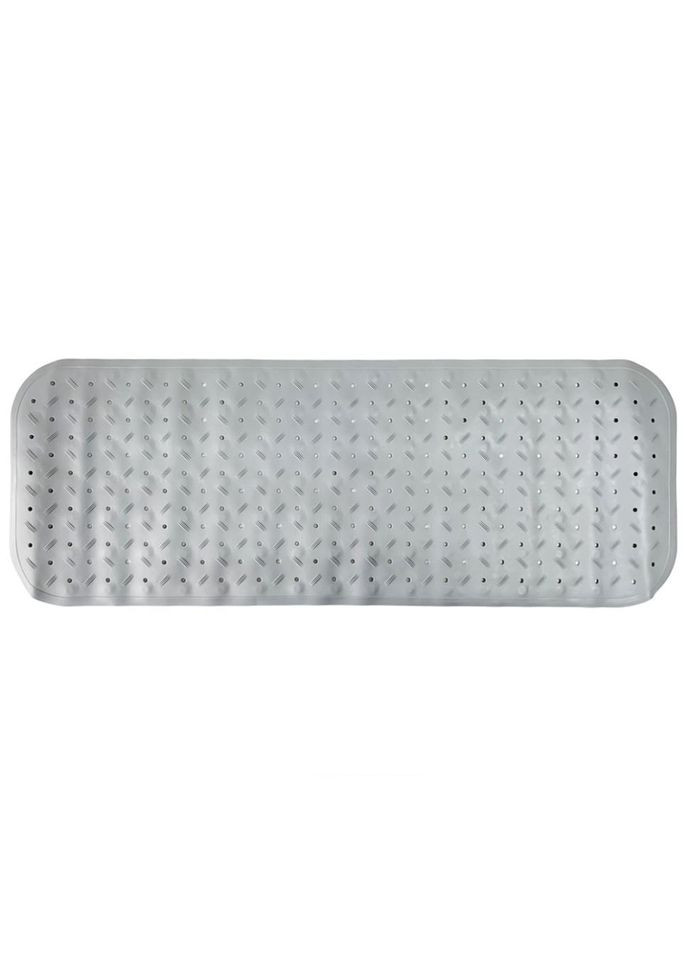 Килимок у ванну на присосках MGZ-0901(Grey) 35х95 см No Brand (329897393)