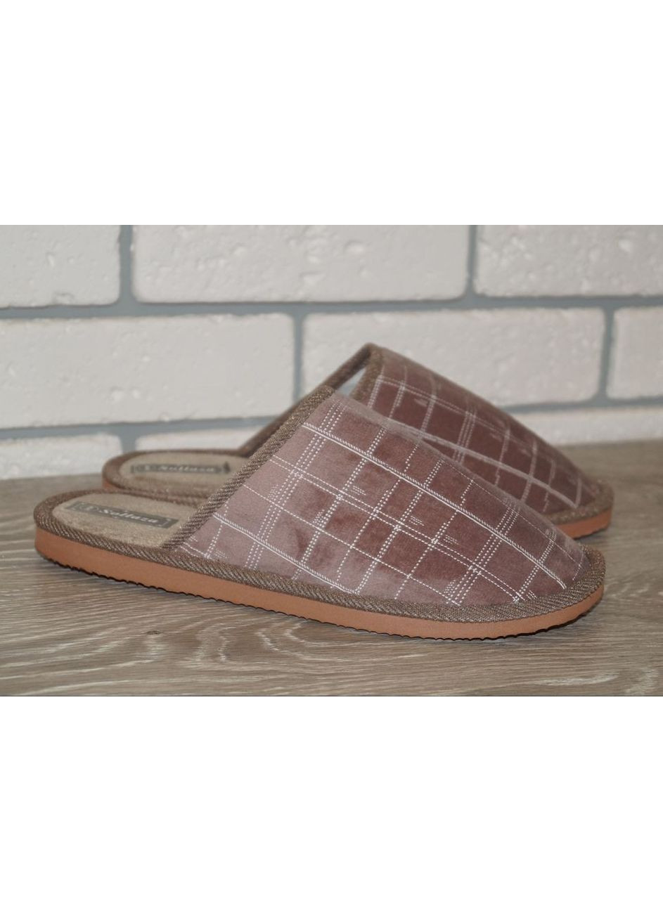 Підліткові домашні капці коричневі No Brand Sollaza (372563334)