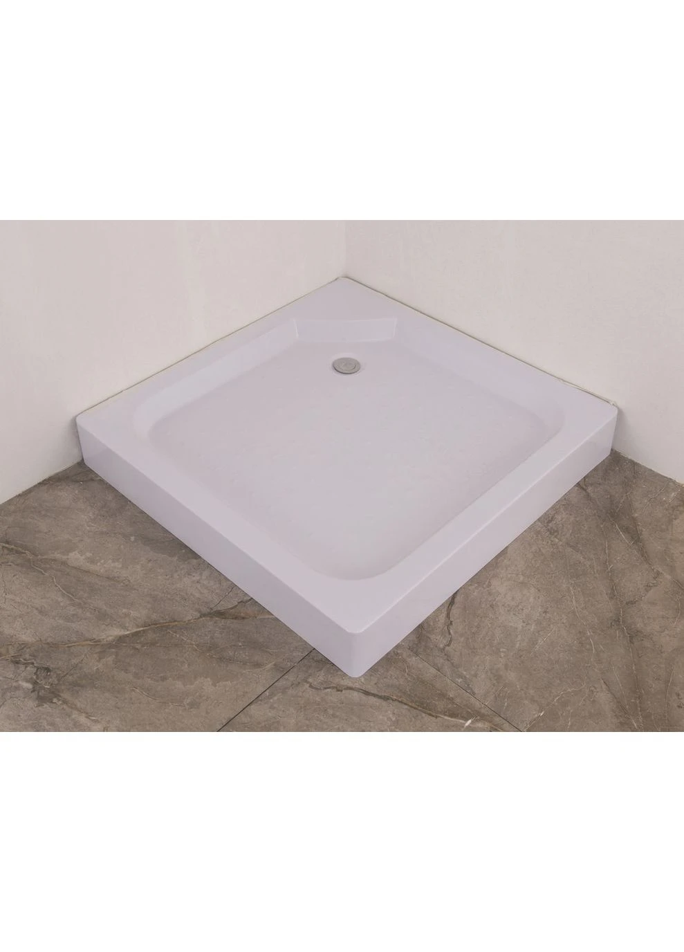 Душевая кабина с низким поддоном CUBIC SCT01-90x90x195-TR GRAPHITE прозрачное стекло 4мм Mixxus (392430168)