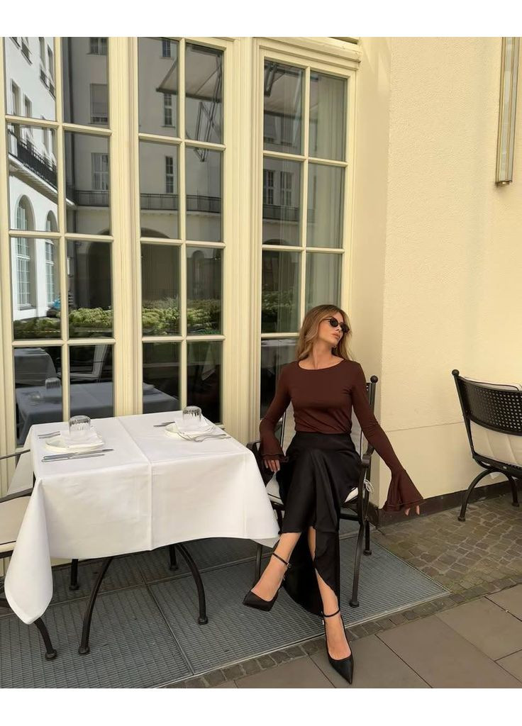 🖤 Базовая кофта с воланами на рукавах 🖤 Ознакомьтесь с размерной сеткой. DK/DL Мода без кордонів (361298417)