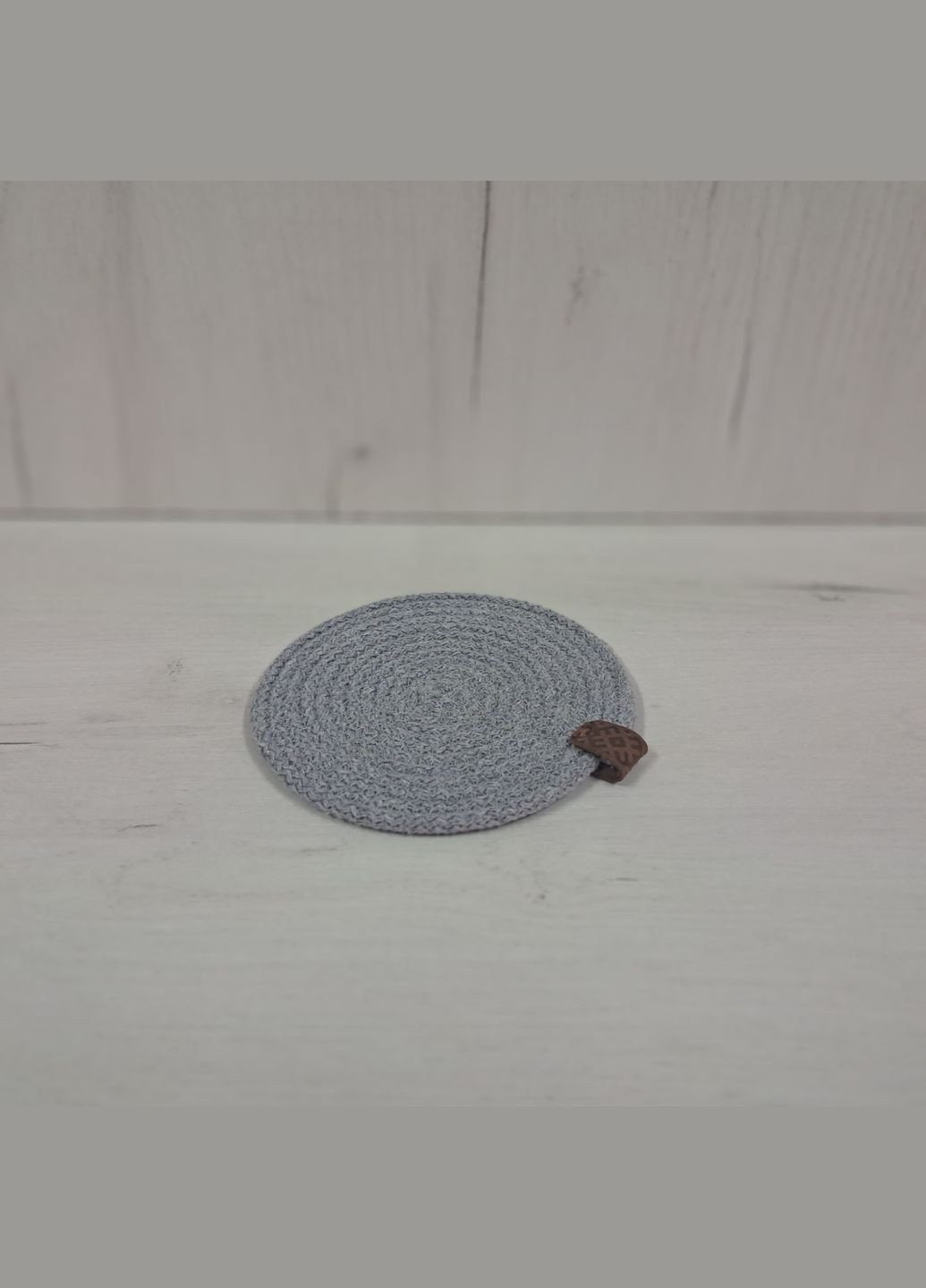 Подставки под чашку из хлопкового серого шнура. Vian-Dizain (332804297)