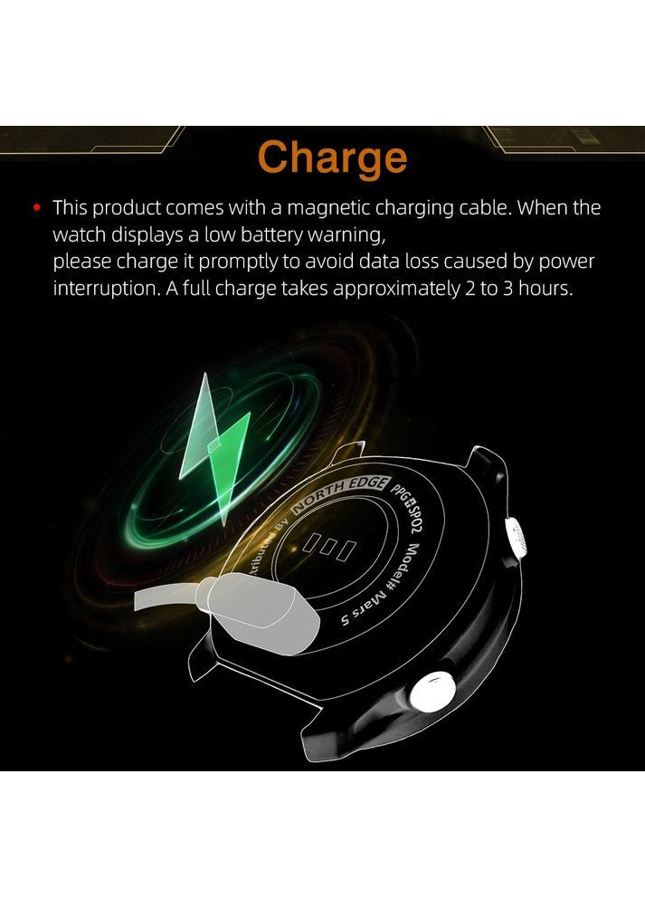 Mars5 Nano quartz спортивный North Edge (362082691)