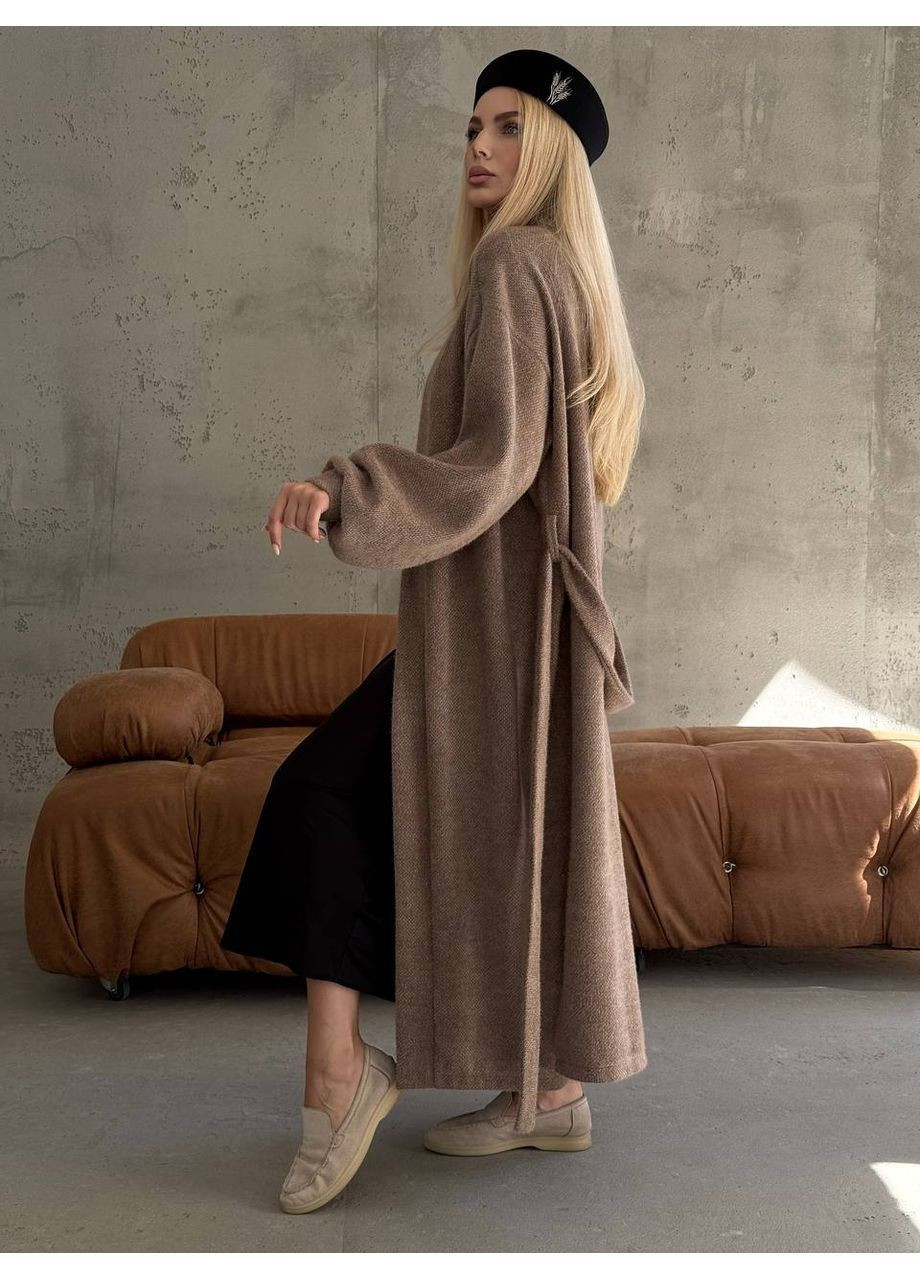 Светло-коричневый демисезонный кардиган Україна