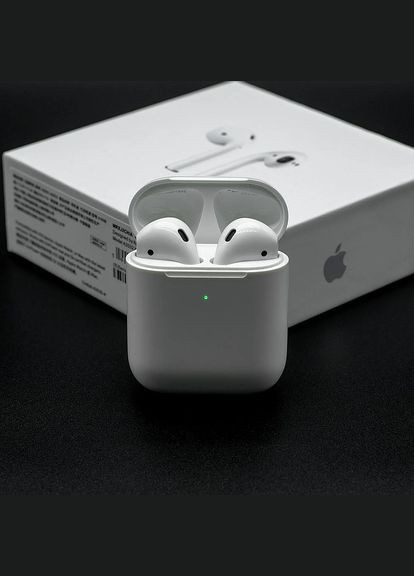 Бездротові навушники для IPhone AirPods 2 люкс якості + Чохол в Подарунок No Brand (346483828)