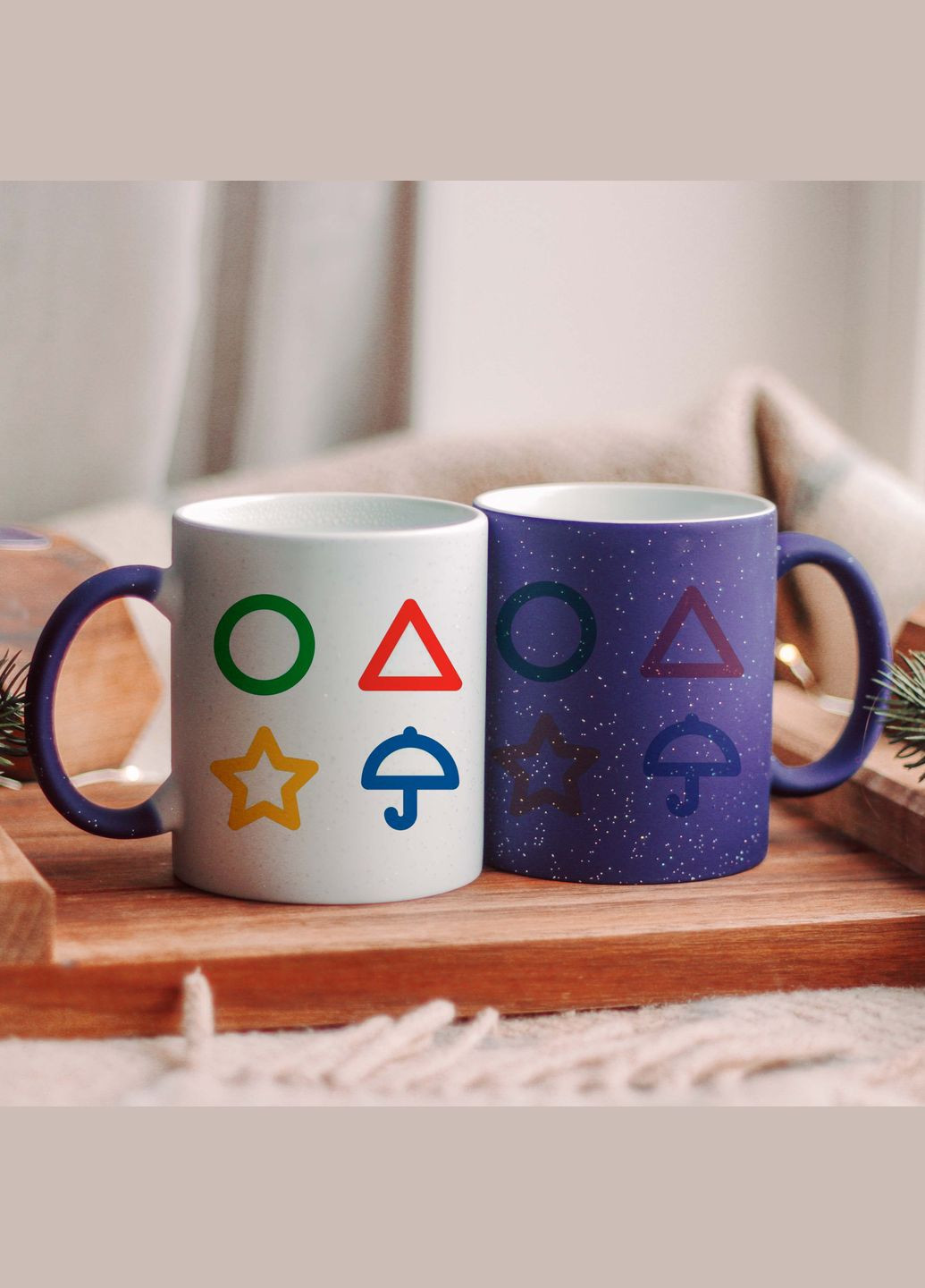 Чашка хамелеон игра в кальмара No Brand (319720071)