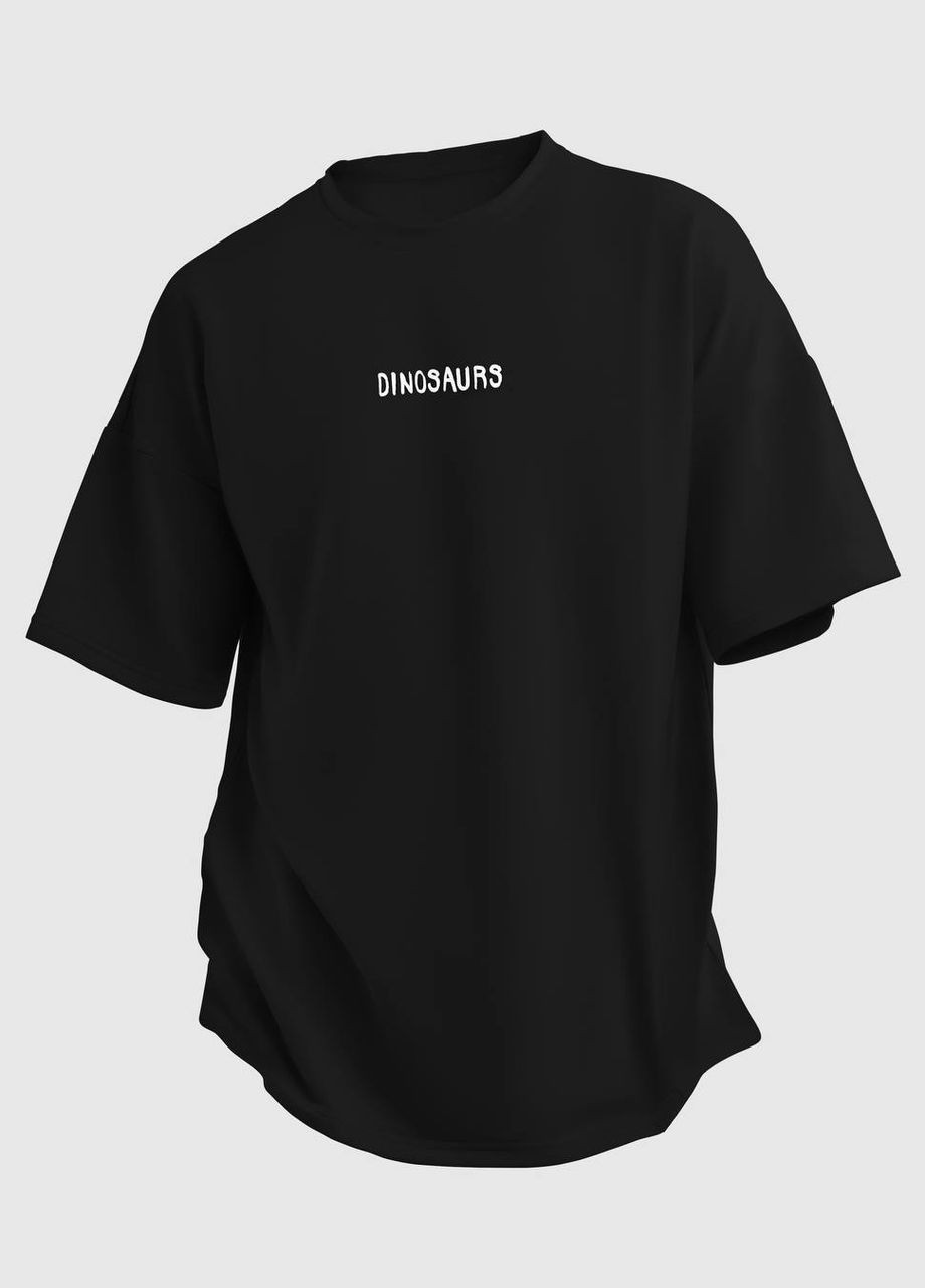 Чорна стильна футболка Vakko