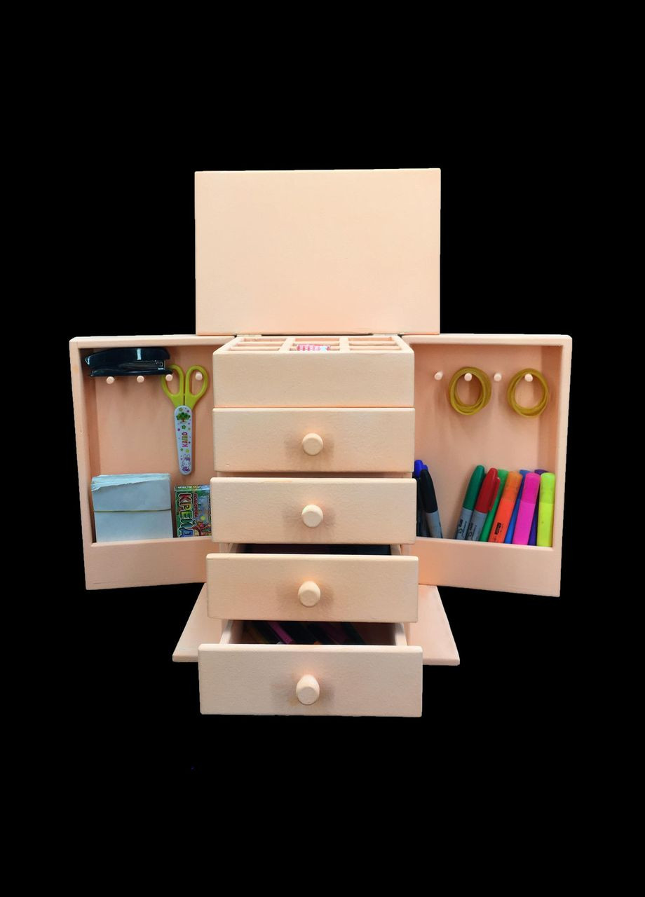 Органайзер настільний з дерева Філмор грейпфрут (КНЦ-007754) No Brand (328225003)