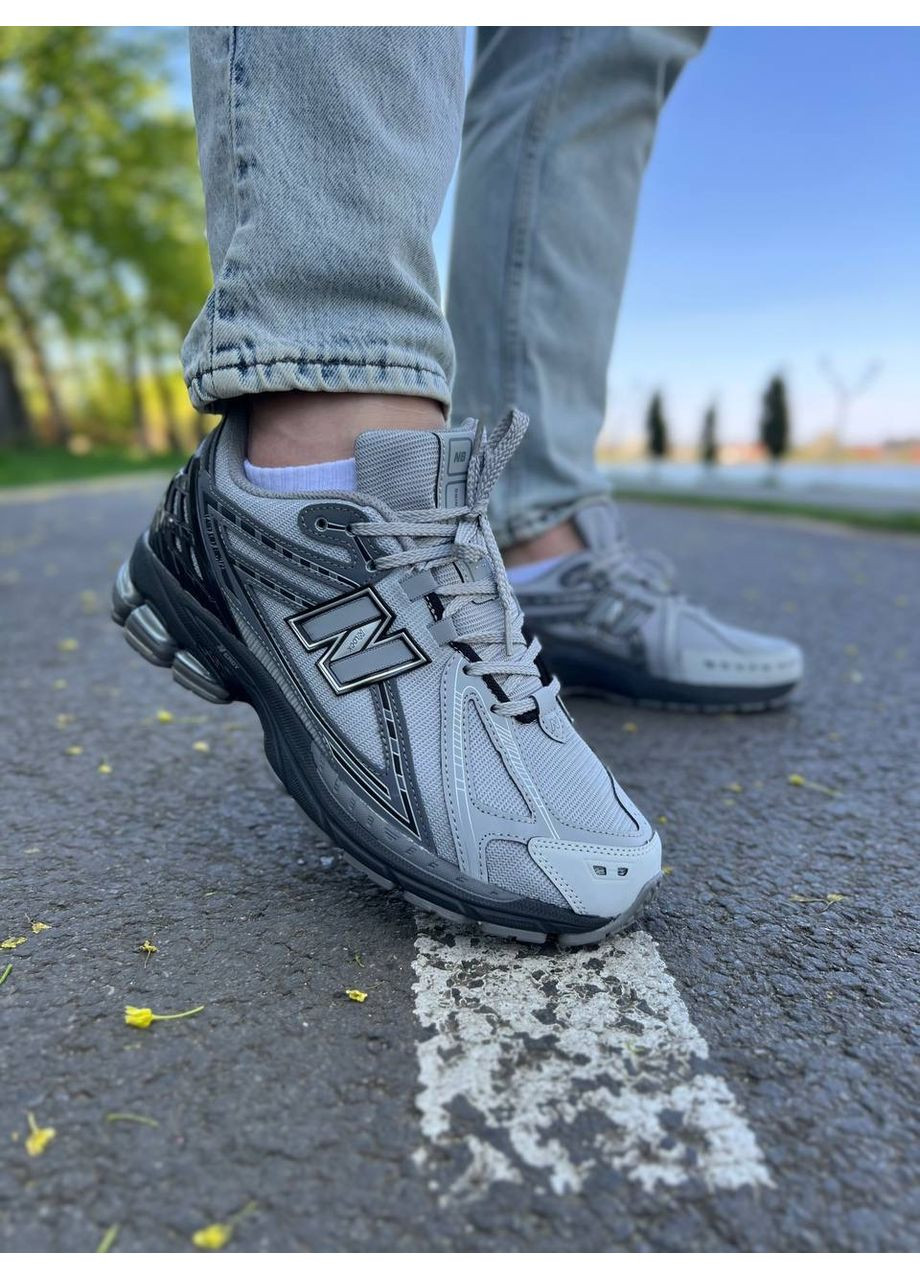 Сірі Осінні кросівки чоловічі new balance 1906r grey black нью беланс 1906r No Brand