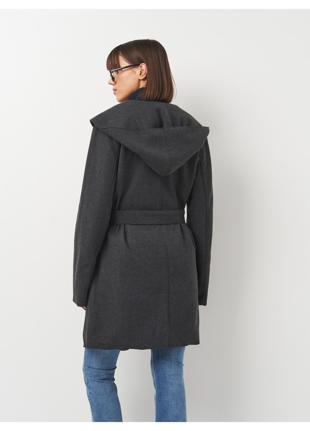 Темно-сіре демісезонне Пальто C&A